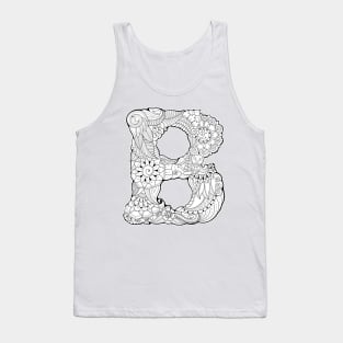 Letter B Tank Top